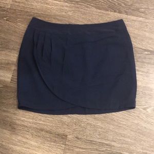 Banana republic navy skirt